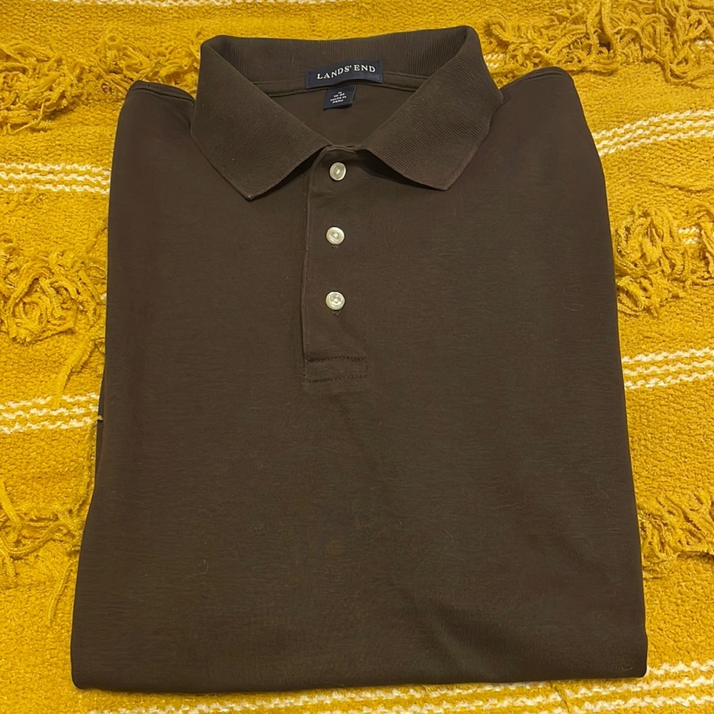 Men’s polo dress shirt